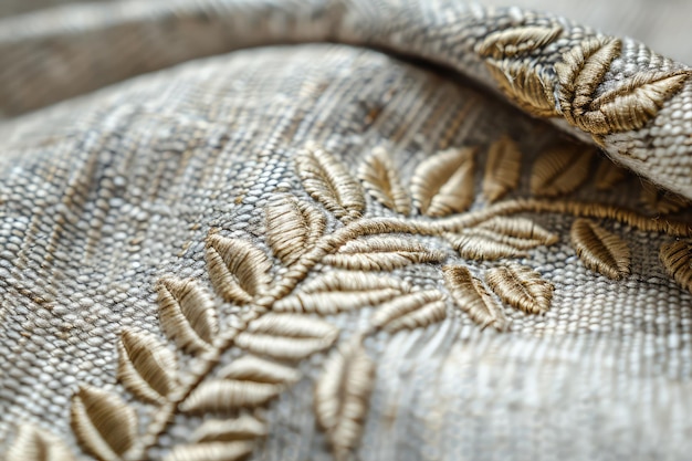 detal haftu na tkaninie